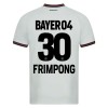Bayer 04 Leverkusen Jeremie Frimpong 30 Venkovní 2023-24 - Fotbalové Dresy (S/S) Bayer 04 Leverkusen Jeremie Frimpong 30 Venkovní 2023-24 - Fotbalové Dresy (S/S)